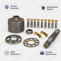 Pièces de rechange pour pompe hydraulique A11V60, excavatrice Komatsu, Hitachi, compatible avec les machines de construction, kit de remplacement de pompe