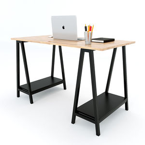 Escritorio para Computadora con Patas Metálicas en Forma de A, Modelo BD68001 - Product Image 4