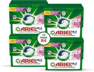 Ariel 3 trong 1 Vỏ chất tẩy rửa thường xuyên 52 vỏ bột giặt-bột đa dụng để giặt thường xuyên - Product Image 5