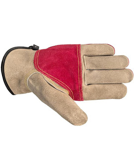 ถุงมือนิรภัยสำหรับงานหนังสำหรับผู้ชายถุงมือคนขับสำหรับงานก่อสร้างอุตสาหกรรม - Product Image 2