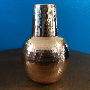 Botella de agua de cobre de alta calidad de 500ml New Look Precio al por mayor Cobre puro - Product Image 2