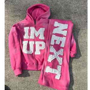 Calidad Premium superventas hombres invierno Casual ecológico 100% algodón sudor trajes Color sólido transpirable cómodo - Product Image 1