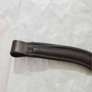 Banda para la frente de caballo de cuero canal vacío de color vibrante hecha a medida para brida en todos los tamaños y formas a precio de fábrica al por mayor - Product Image 5