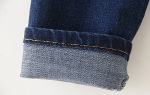 Venta al por mayor Casual Retro Niños Bebé Monos Usar Niños Blue Jeans Pantalones de mezclilla - Product Image 6