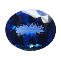 Tanzanite semi-précieuse naturelle, 6x3mm, forme ovale facettée calibrée, qualité 3A, pour la fabrication de bijoux fins, bague, pierre GEMFORTE INC