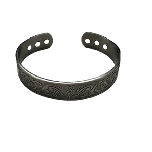 Pulsera de latón ancha y colorida de estilo griego antiguo, joyería de moda para mujer, ideal para el Año Nuevo 2026 en diciembre. - Product Image 1