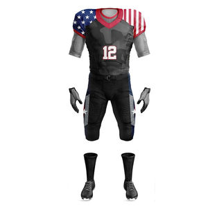 Conjunto de Uniformes de Fútbol Americano de Alta Calidad para Jóvenes, Nombre Personalizado, Logotipo y Color, Conjunto de Uniformes de Fútbol Americano - Product Image 2