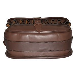 Funda para Pistola de Cuero Genuino Marrón, Acolchada, Tipo Slip-On, Estuche Corto, Funda de Caza Forrada - Product Image 2