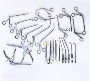 Ensemble d'instruments de chirurgie approuvé CE Ensemble d'instruments ORL allemands Base en acier inoxydable d'instruments médicaux chirurgicaux - Product Image 3