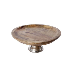 Nouveau support à gâteau en bois pour Table à dessert écorce ronde en bois porte-gâteau rustique plateau en bois écorces support à gâteau - Product Image 6