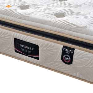 Vua Kích Thước Giường Nệm Với Bộ Nhớ Bọt & Túi Cuộn Dây Mùa Xuân Vàng Nhà Cung Cấp Của Sang Trọng Euro Gối Top Thiết Kế Hiện Đại Cho Phòng Ngủ - Product Image 5