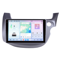 Autoradio Android 15 2 Din avec GPS, écran IPS 4+64 Go, processeur octa-core, enregistreur stéréo DSP pour Honda FIT Jazz RHD 2007-2013, 10,1 pouces, Bluetooth, Wifi