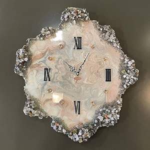Haute sur demande Home Decor Horloges en résine époxy pour la décoration de la maison et du bureau disponibles au meilleur prix de l'Inde - Product Image 2