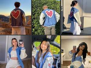 Veste bomber de baseball en laine de l'équipe des Lions, style varsity, pour homme, Axel Foley, Detroit, Beverly Hills Cop, Eddie Murphy - Product Image 4