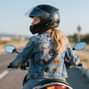 9 pièces de patchs Road Club avec crochet et boucle-pour jeans, vestes, sacs, chapeaux, t-shirts - Product Image 5