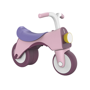 ROBINCOOL. <b>Pink</b> Ride-On <b>Balance</b> <b>Bike</b> for Kids 55 X 28 X 41 with Light and Sound Effects - Product Image 5