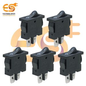 สวิตช์โยก2ขาสีดำ250V สวิตช์โยกสีเดียวความจุในปัจจุบัน T85 4A - Product Image 6