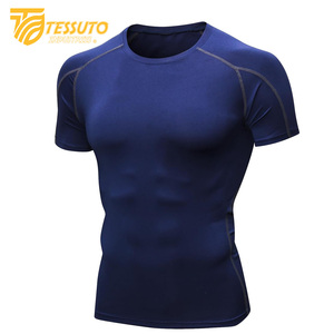 Men's Lightweight Summer Sports <b>Compression</b> T-Shirt-Breathable Quick Dry Gym Yoga Fitness Active Wear - Product Image 3