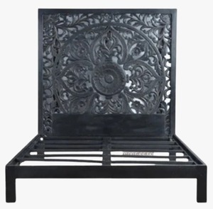 Última cama de diseño moderno con almacenamiento de madera maciza ajustable y cómoda cama suave duradera que sirve para dormir - Product Image 2