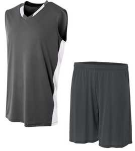 Ensembles de basket-ball pour hommes les plus vendus au Pakistan personnalisés avec leur propre logo et uniformes d'entraînement de basket-ball entièrement en sublimation - Product Image 3