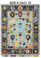 Tapis tapis personnalisation haute qualité persan noué à la main laine tapis ensembles Oushak 9x12 salon tapis décor à la maison tapis