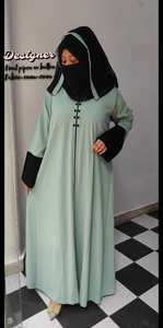 Style arabe musulman deux pièces printemps et automne nouveau pantalon chemise à manches longues pour femmes mode décontractée - Product Image 5