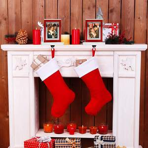 Supports de bas étoile en aluminium Supports de bas de Noël en métal argenté pour décorations de table Fournitures de vacances - Product Image 5