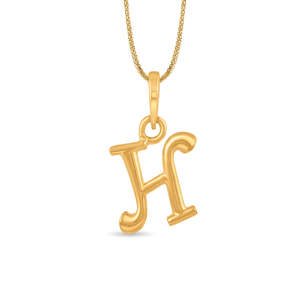 จี้ตัวอักษร H สีทองคลาสสิก ประดับเพชรซิคอน พร้อมสร้อยคอเชือก สำหรับเป็นของขวัญสุดอินเทรนด์ - Product Image 2