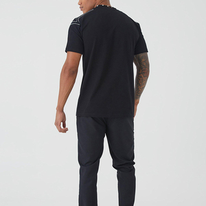 Nouveautés Hommes Streetwear Hip Hop Strass Transfert T-Shirt Personnalisé Strass Transfert Hommes T Shirt - Product Image 2