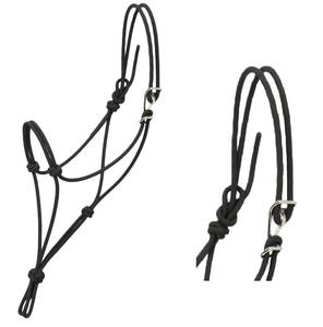 Wholesale Western Saddle Horse Equipment Lead Rope and Halter with Clip Set for Equestrian Stables Horse Equipment Horse Halter - Product Image 1