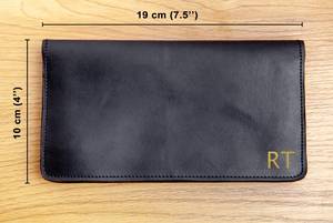 Cartera larga de cuero para mujer, tarjetero de lujo de diseñador Premium 2024, billetera abierta fácil de llevar, antirrobo Vintage, - Product Image 6