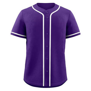 เสื้อเบสบอลระบายอากาศได้ดีราคาไม่แพงพร้อมตัวเลือกโลโก้ตามสั่ง - Product Image 5