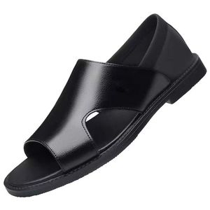 Sandalias Planas Cómodas de Verano para Hombre, Transpirables, Antideslizantes, con Plantilla de PVC Resistente al Desgaste, Superficie Suave, Diseño Abierto - Product Image 4