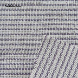 Custom Sofa Stripe Cotton Fabric Dobby Fabric Cotton Thick Striped Fabric for Sale - Product Image 3