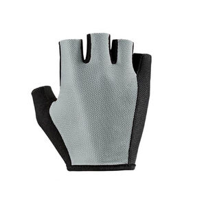 Gants de cyclisme unisexes en néoprène et cuir, logo personnalisé, demi-doigts, équipement de cyclisme - Product Image 2