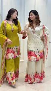 <b>Presenting</b> New Designer Women's Party Wear Salwar Kameez with Heavy Embroidery Work Quick Dry All Seasons - Product Image 6