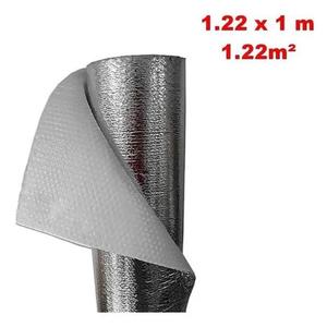 Isolation Thermique à Bulles Économique, MXBLD-001, 1.22x1m, 10mm, -51 à 82°C, Métallisé 0.1mm, Microcellules 10mm, Métallisé 0.1mm, Bu - Product Image 2