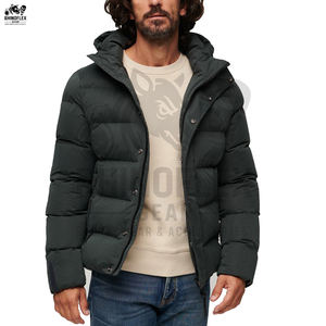 Nouveau design à la mode Vestes pour hommes en peluche d'hiver Rembourrage chaud Vestes pour hommes personnalisées Prix de gros Veste rembourrée pour hommes nouveau style - Product Image 4