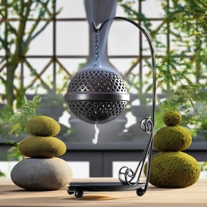 Quemador de Incienso Colgante, Quemador de Incienso de Metal, Linterna de Incienso, Quemador de Incienso Decorativo, Porta Incienso Colgante - Product Image 6