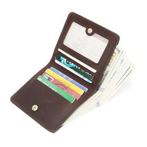 Portefeuille en cuir pour cartes, blocage RFID, portefeuille fin pour homme - Product Image 4