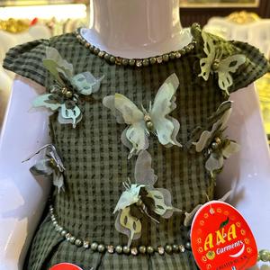 คอลเลกชันใหม่สีสวยเด็กชุดเจ้าหญิงสาวชุดแต่งงานชุดราตรีชุดเย็บปักถักร้อย - Product Image 5