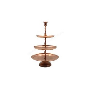 Soporte de pastel hecho a mano con recubrimiento en polvo de oro de diseño Venta caliente duradero de alta calidad soporte de pastel de metal al por mayor en precio al por mayor - Product Image 2