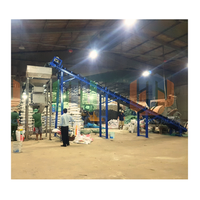 Machine d'emballage semi-automatique TBM-SG02-A pour scellage à chaud, idéale pour sacs de 10kg-50kg de sel alimentaire, engrais, granulés, PVC, plastique, sachets et sacs en papier