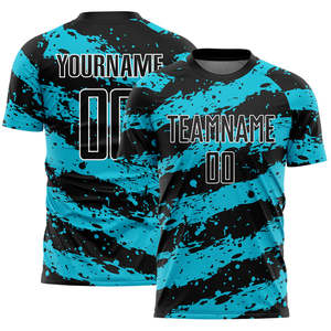 Uniformes de Fútbol Personalizados con Sublimación, Camisetas de Fútbol 100% Poliéster, Secado Rápido, Transpirables, Unisex, Servicio OEM para Adultos - Product Image 1
