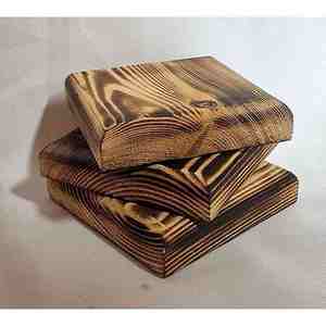 Juego de posavasos de madera de nogal Sheesham hecho a mano, soporte para bebidas del exportador indio para pedidos a granel, alfombrillas y almohadillas elegantes - Product Image 2