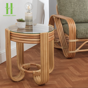 Table basse moderne en rotin écologique, durable, facile à nettoyer, fabriquée à la main, bon marché, en provenance du Vietnam - Product Image 4
