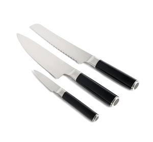 Ensemble de couteaux de chef professionnels faits à la main en acier inoxydable durable pour une utilisation en cuisine, lames tranchantes de qualité supérieure - Product Image 1