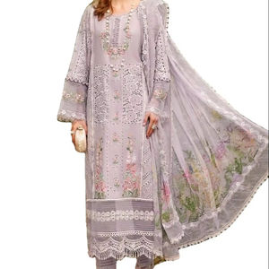 Nuevo Vestido de Fiesta Formal sin Costuras de Diseñador 2025 para Mujer, Salwar Kameez de Largo Regular con Lehenga Choli, Superventas - Product Image 1