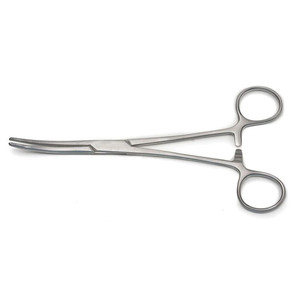 5.5 "phẫu thuật muỗi cong kẹp y tế cầm máu khóa kẹp thép Hướng dẫn sử dụng <span class=keywords><strong>hemostat</strong></span> CE chứng nhận Bạc lớp tôi - Product Image 2