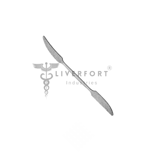 Bone PUTTI Bone Rasp 10,5 "(26,7 cm) Extremos planos, un lado curvado en plano, un lado curvado hacia los lados Escofinas ortopédicas, limas y elevadores - Product Image 4